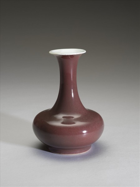 豇豆紅釉瓶