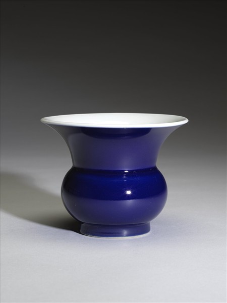 霽青釉渣斗