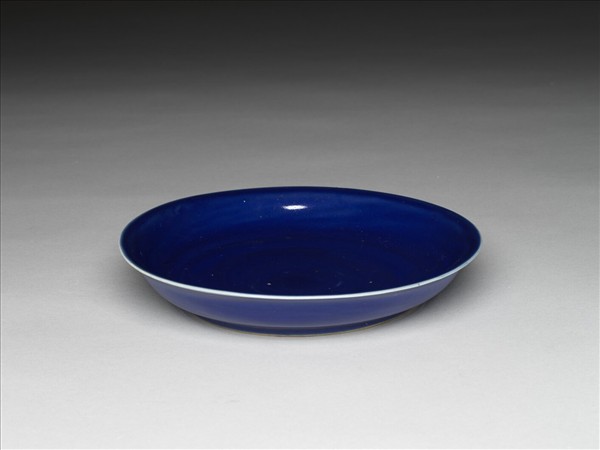 霽青釉盤