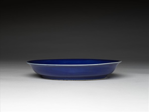 霽青釉盤