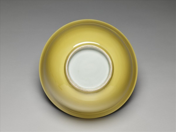 黃釉碗