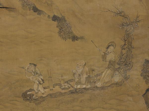 清江浩壽海圖　軸