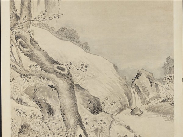 清蔣廷錫五清圖　軸