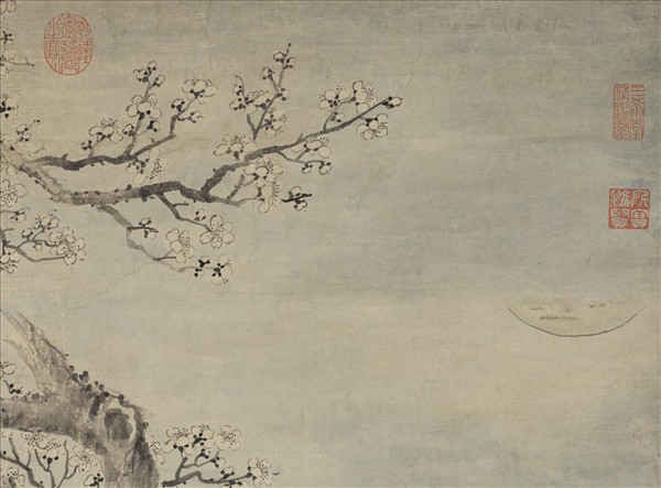 清蔣廷錫五清圖　軸