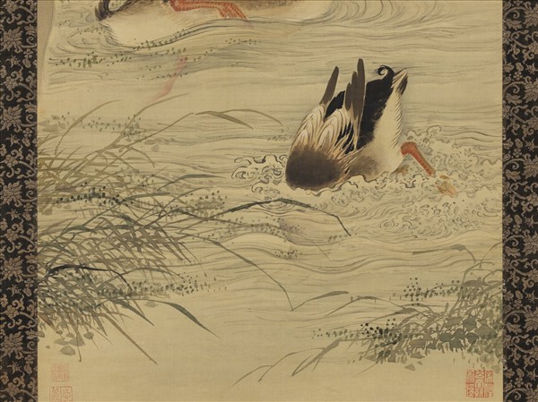 清沈銓擬古　軸