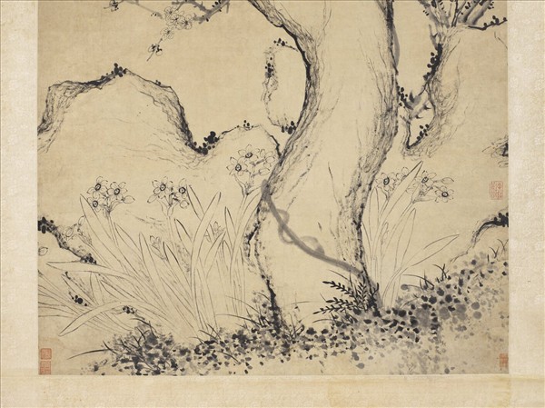 清張鵬翀五清競瑞　軸