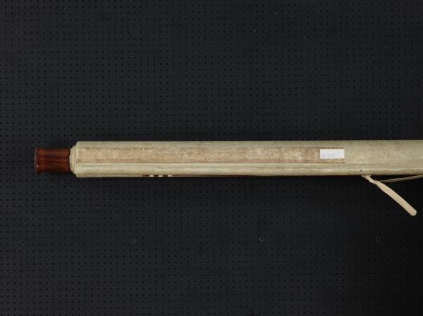 清鄭燮墨竹　軸