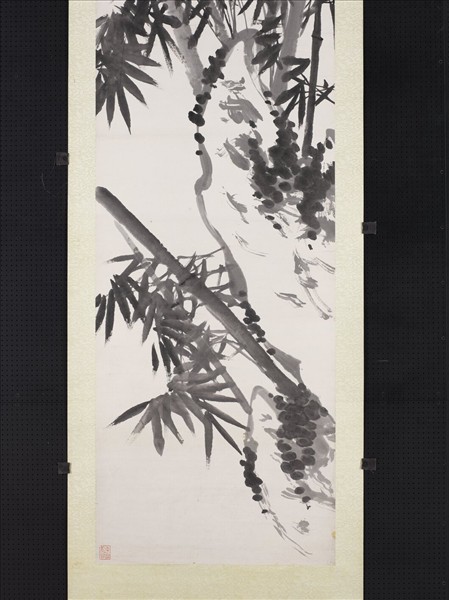 清蒲華畫竹對幅　軸（一）