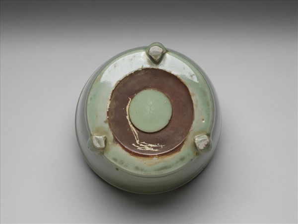 龍泉窯 翠青奩式爐