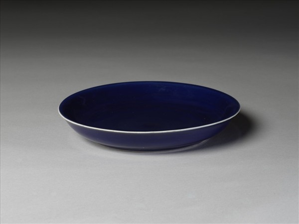 霽青釉盤