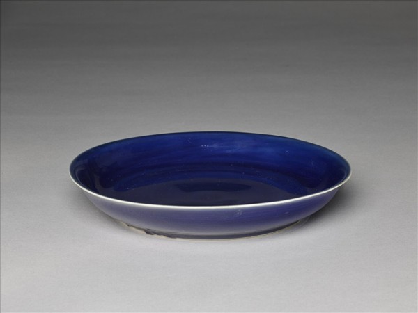 霽青釉盤