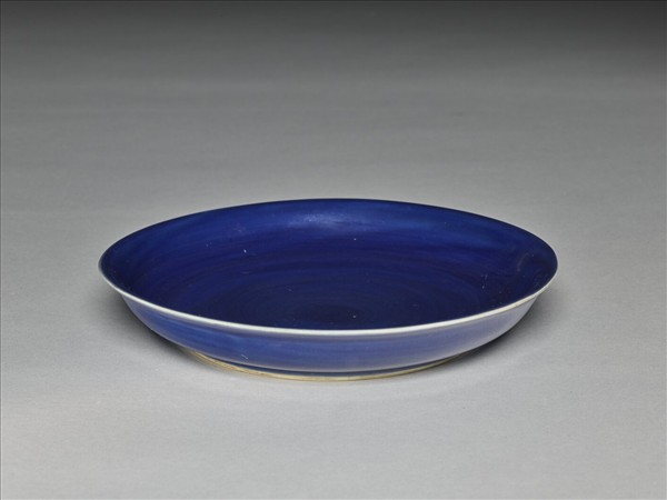 霽青釉盤