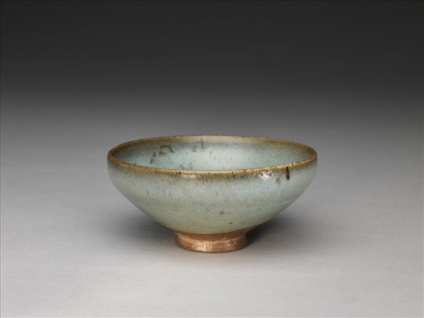 鈞窯 天青紫斑碗