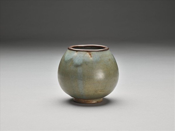 鈞窯 天青釉水盂