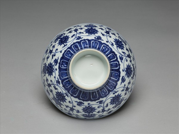 青花八寶紋蓋碗