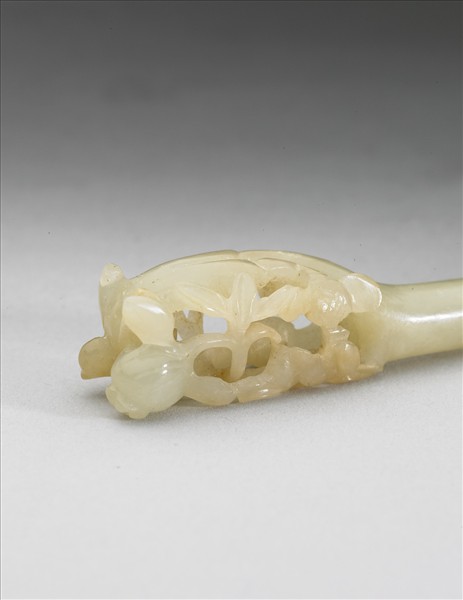 玉雕花鳥簪