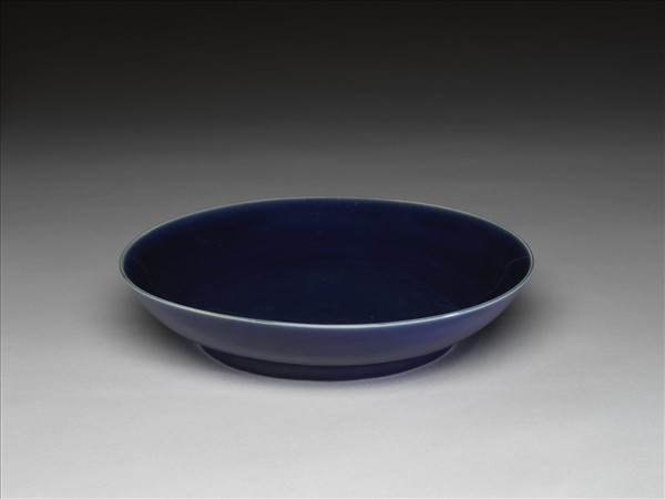 霽青釉盤