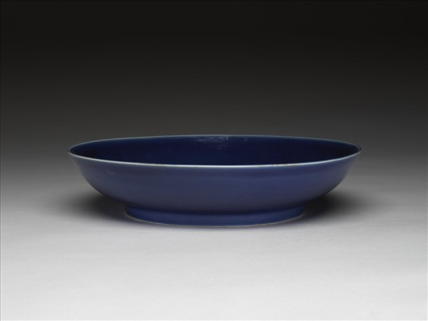 霽青釉盤