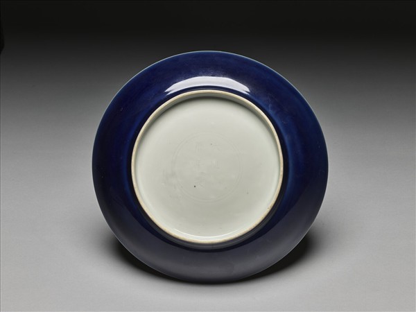 霽青釉盤