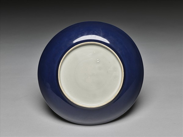 霽青釉盤
