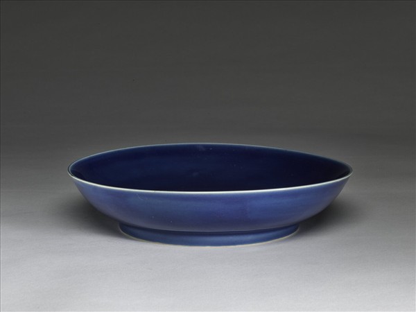 霽青釉盤