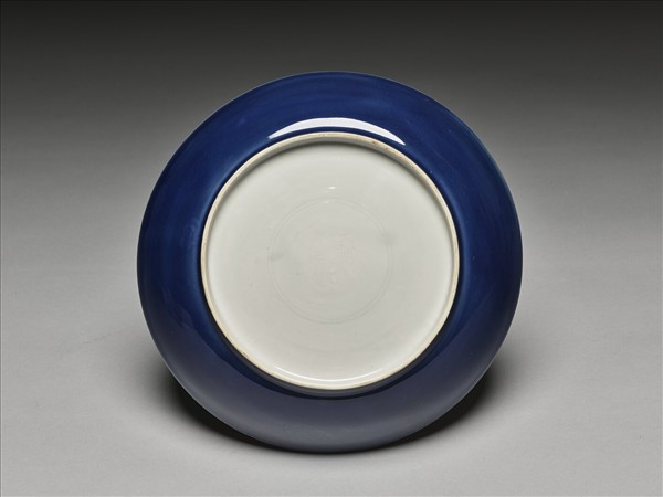 霽青釉盤