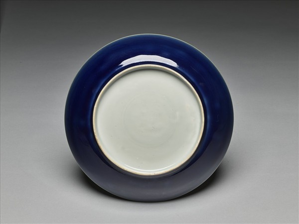 霽青釉盤