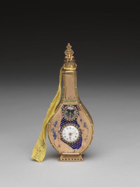 甜白釉龍鳳紋玉壺春瓶- 故宮