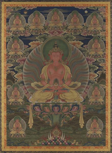 清無量壽佛　軸