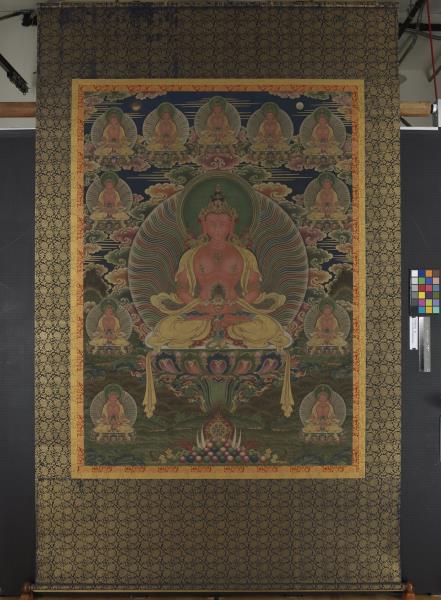 清無量壽佛　軸