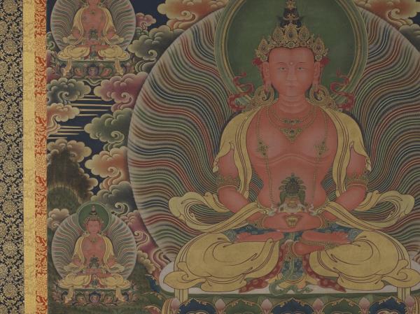 清無量壽佛　軸