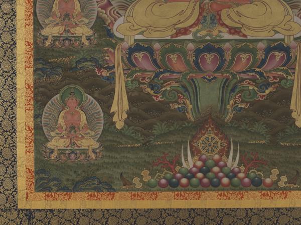 清無量壽佛　軸