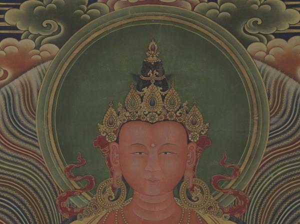 清無量壽佛　軸