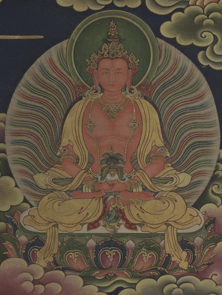 清無量壽佛　軸