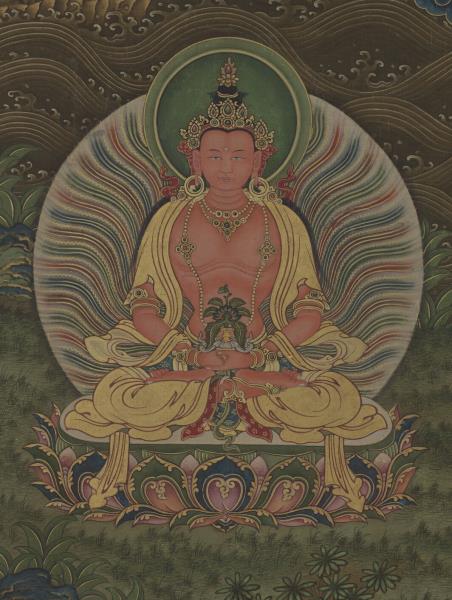 清無量壽佛　軸