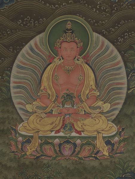 清無量壽佛　軸