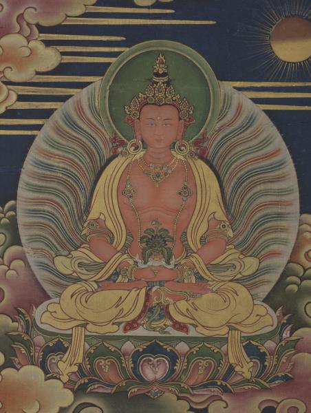 清無量壽佛　軸