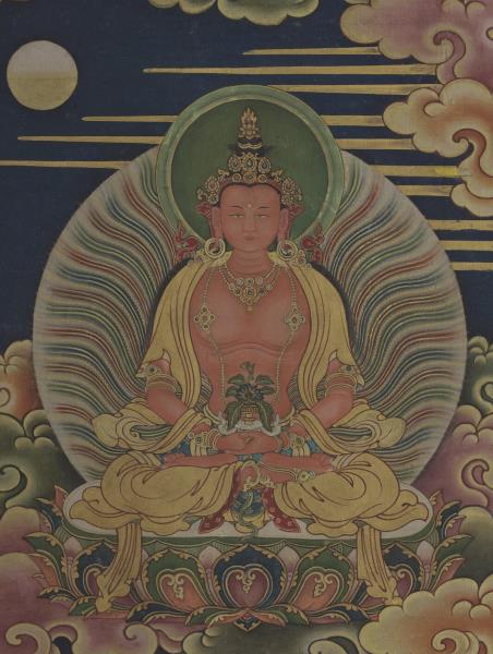 清無量壽佛　軸