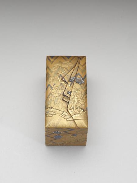 松橘梅蒔繪方盒- 故宮