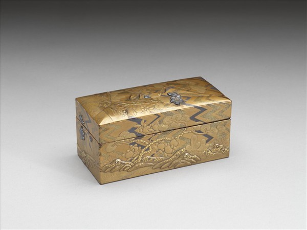 松橘梅蒔繪方盒