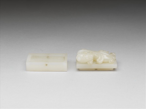 玉螭鈕連珠未刻印