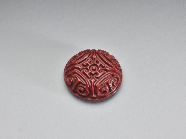 剔犀如意雲紋圓盒