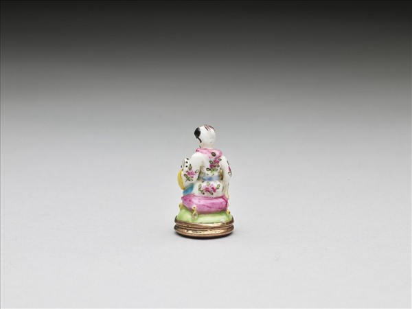 玻璃胎畫琺瑯人像