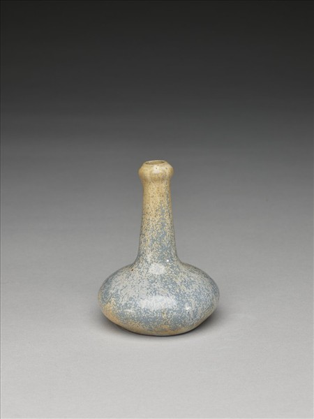 仿鈞釉蒜頭瓶