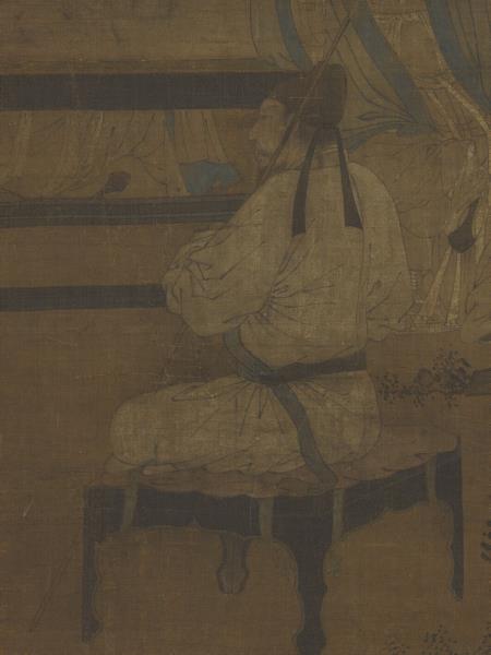 唐周昉演樂圖　軸