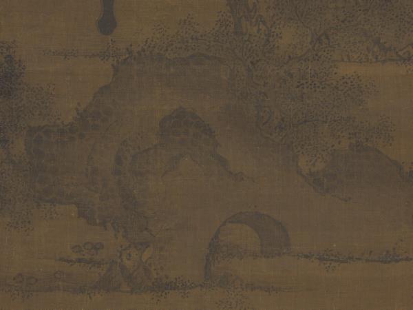 唐周昉演樂圖　軸