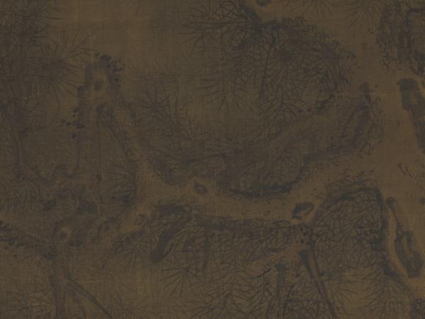 唐周昉演樂圖　軸