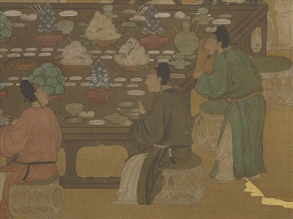 唐人文會圖　軸