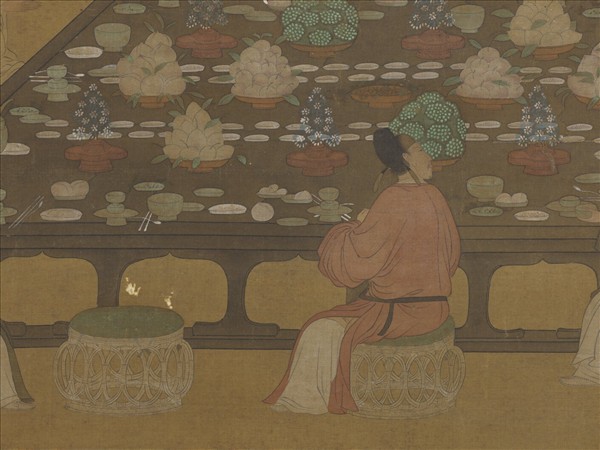 唐人文會圖　軸