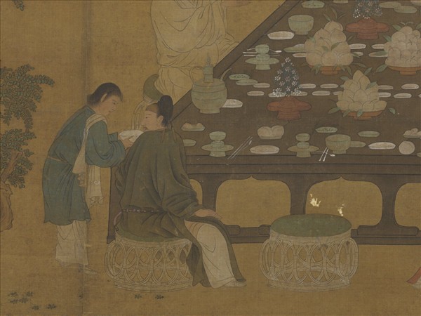 唐人文會圖　軸